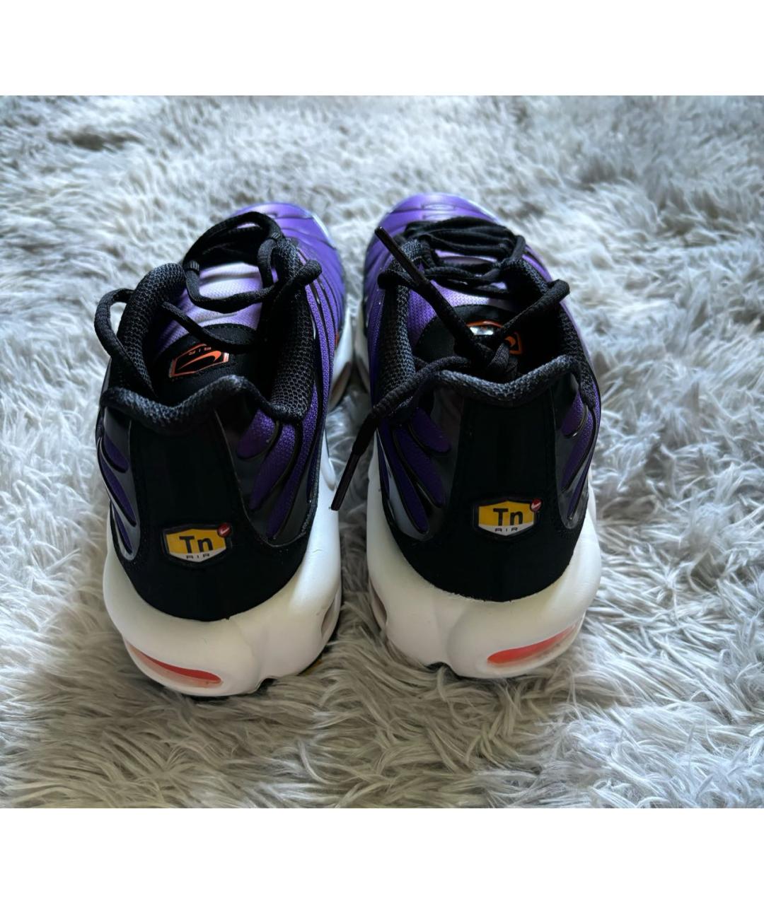 NIKE Фиолетовые текстильные низкие кроссовки / кеды, фото 3