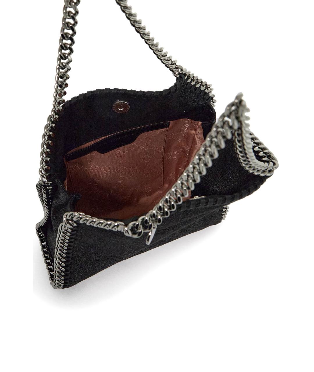 STELLA MCCARTNEY Черная сумка через плечо из искусственной кожи, фото 5