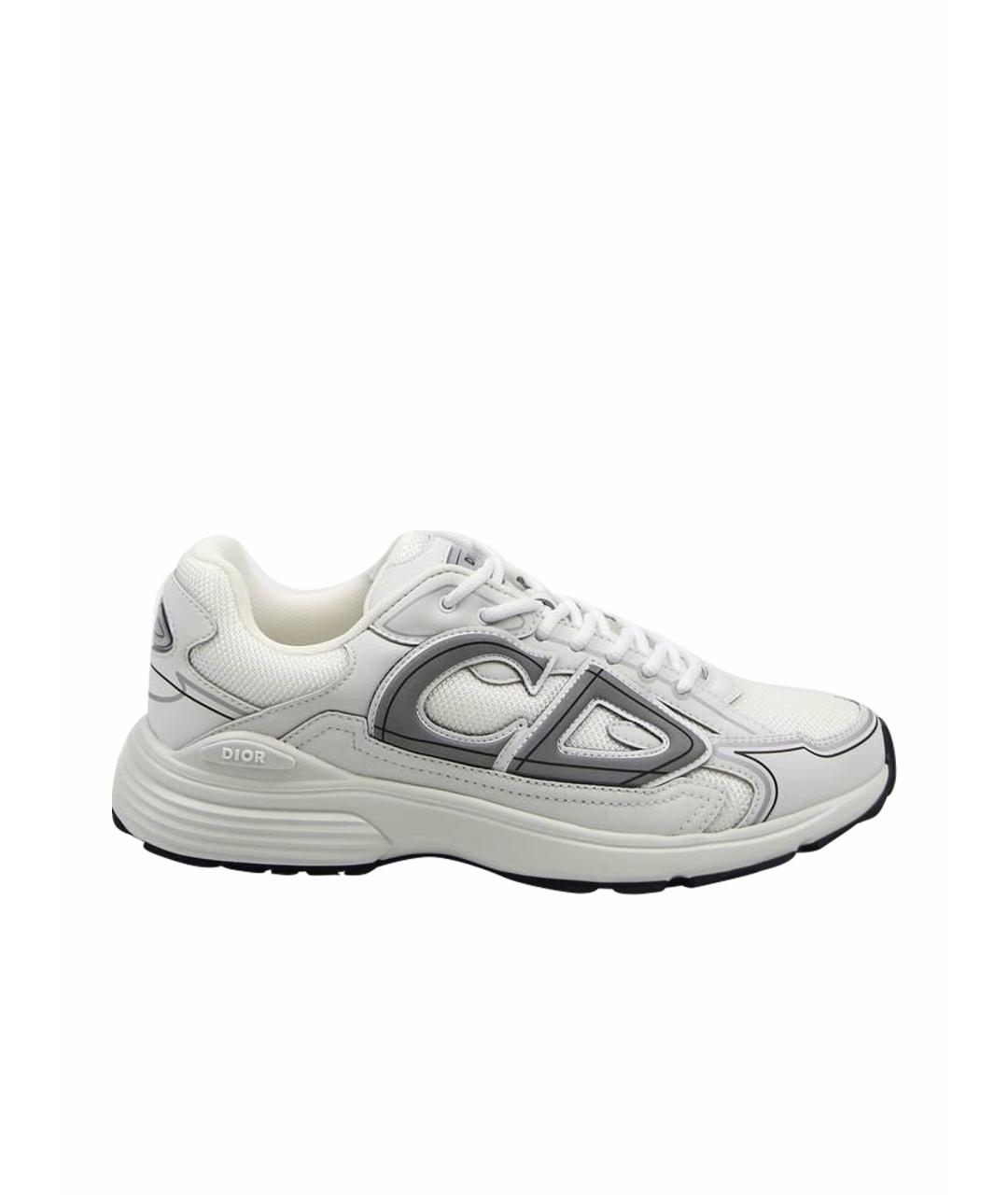CHRISTIAN DIOR PRE-OWNED Белые текстильные низкие кроссовки / кеды, фото 1