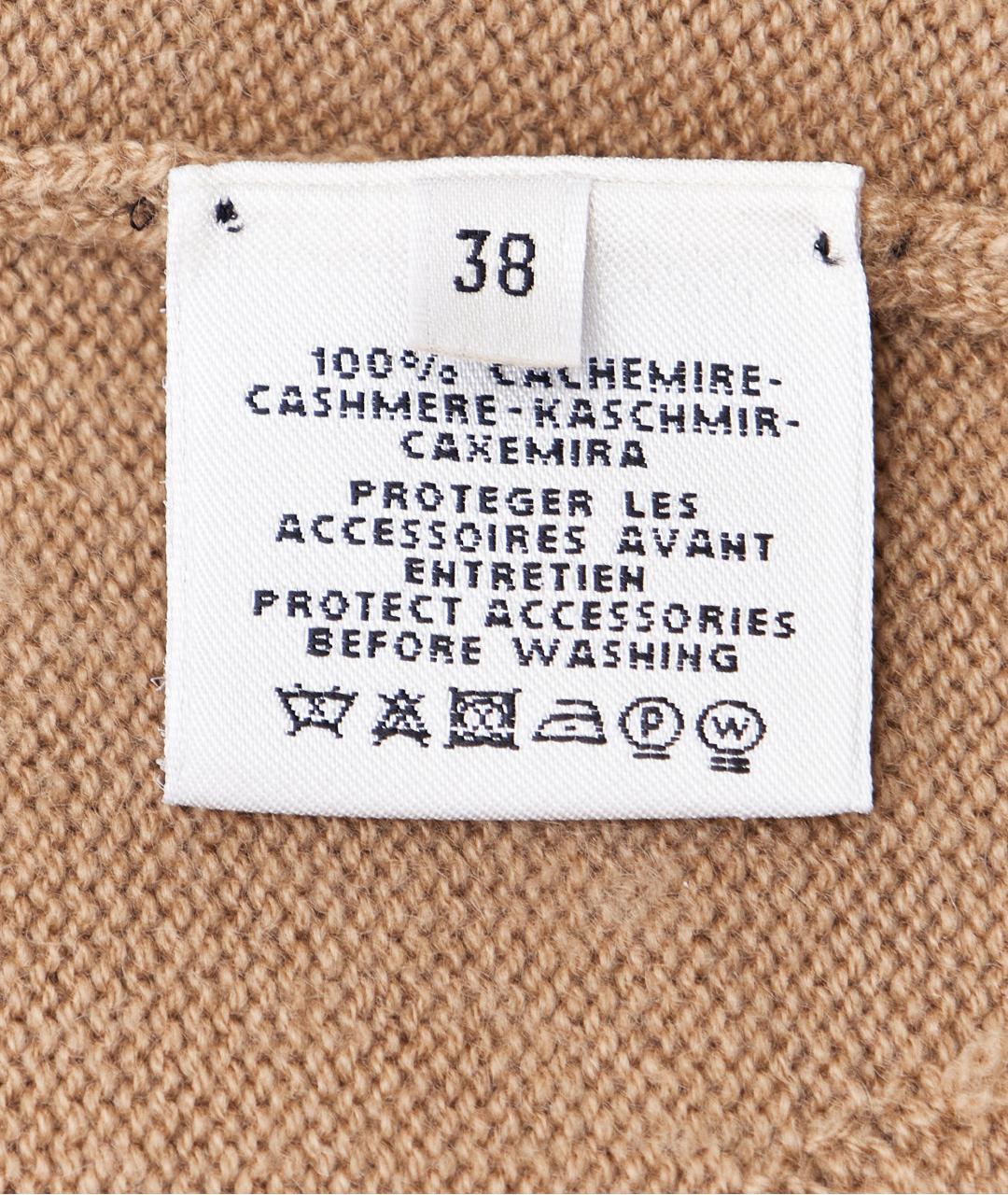 HERMES PRE-OWNED Коричневый кашемировый джемпер / свитер, фото 6