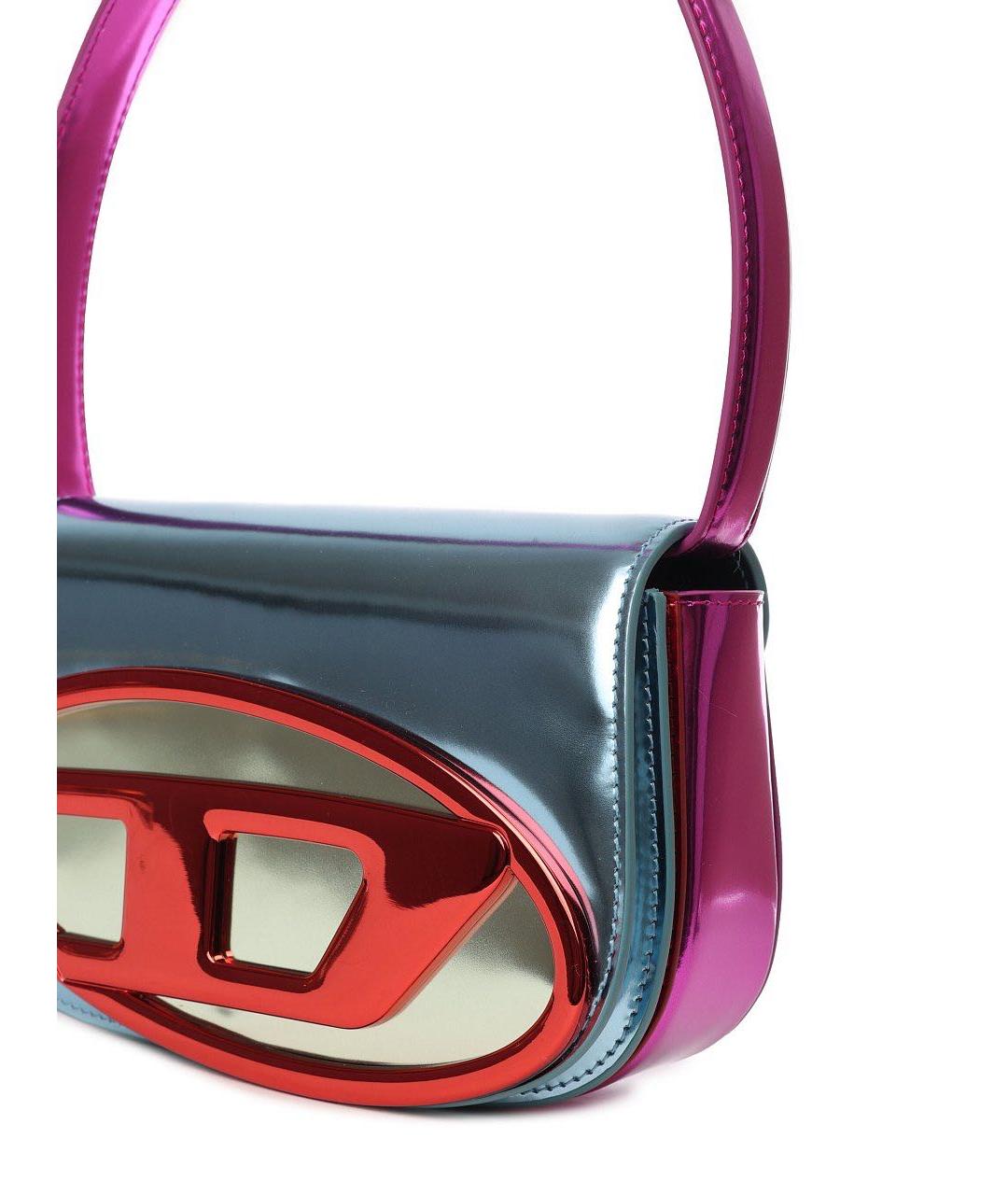 DIESEL Фиолетовая сумка через плечо, фото 4