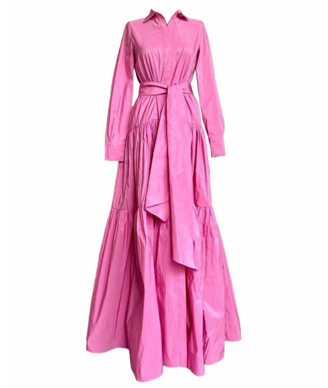 CAROLINA HERRERA Розовое повседневное платье, фото 1