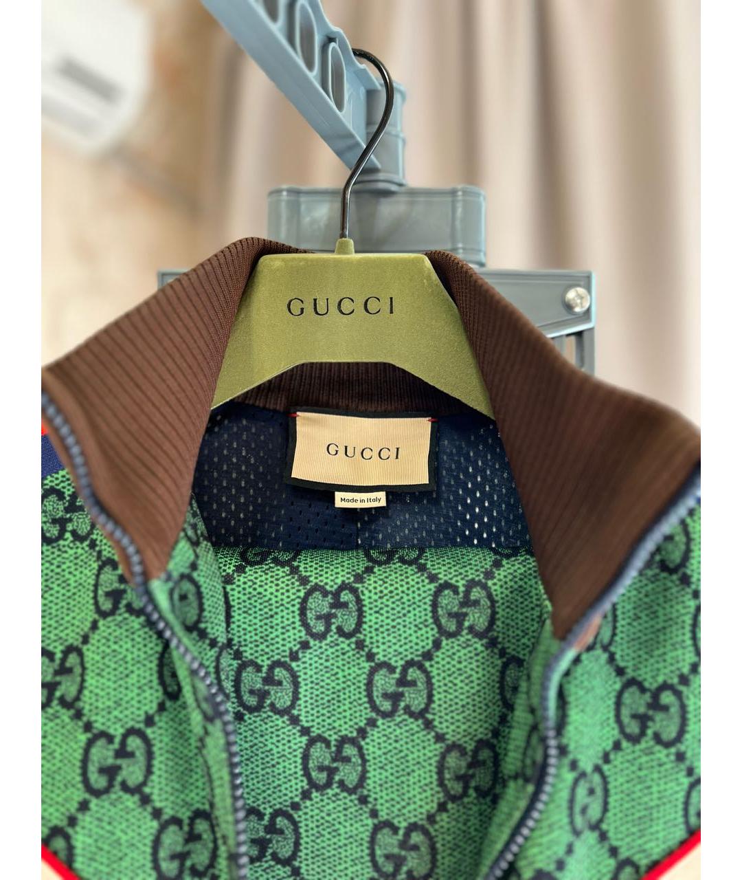 GUCCI Зеленый спортивные костюмы, фото 4