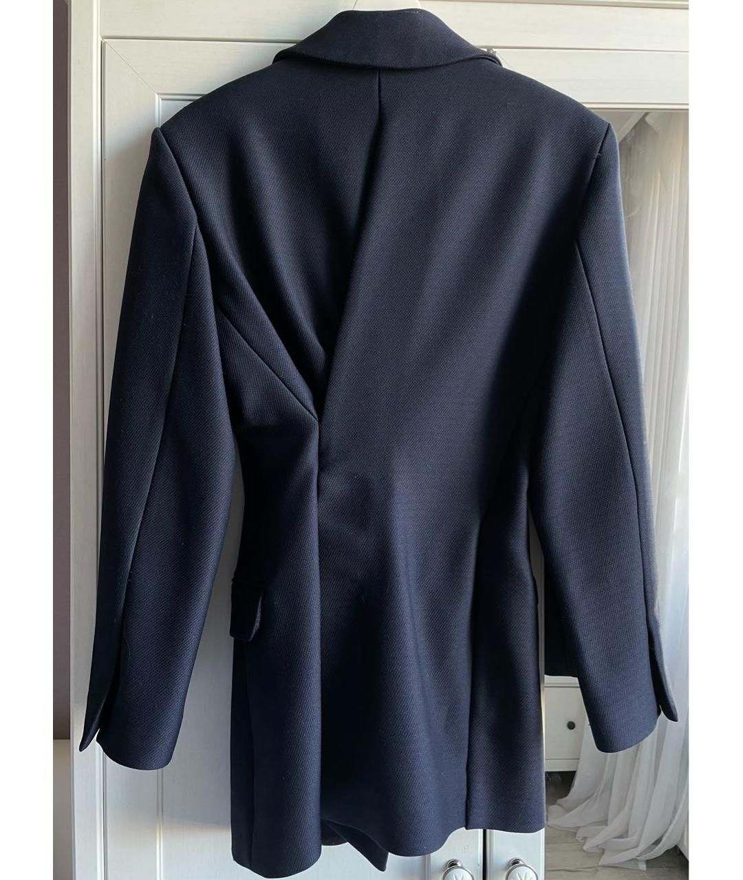 JACQUEMUS Темно-синий шерстяной жакет/пиджак, фото 2