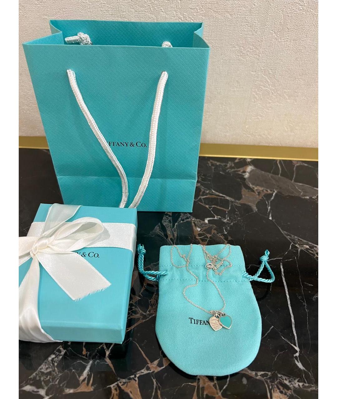 TIFFANY&CO Серебряное серебряное колье, фото 2