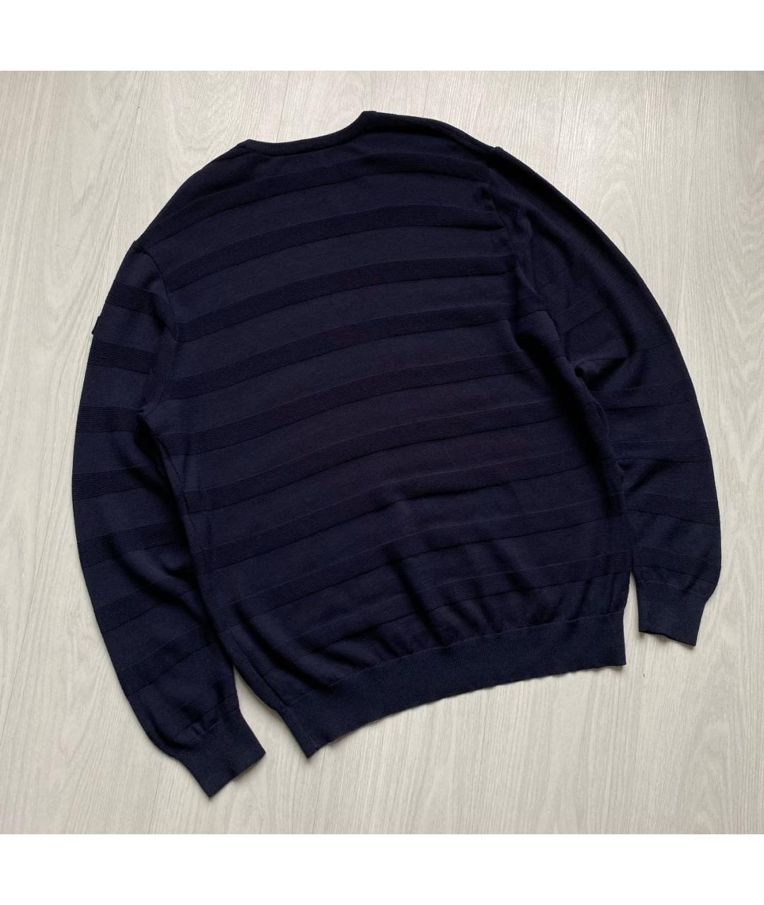 PAUL & SHARK Темно-синий шерстяной джемпер / свитер, фото 6