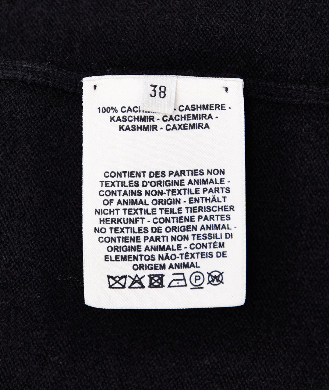 HERMES PRE-OWNED Черный кашемировый джемпер / свитер, фото 4