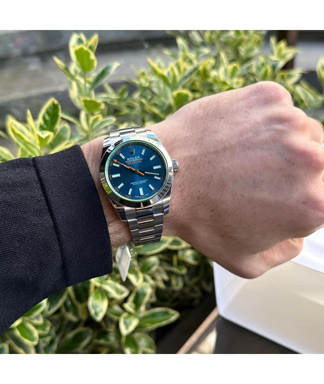 ROLEX Синие часы, фото 4