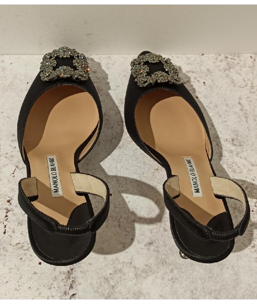 MANOLO BLAHNIK Черные туфли, фото 6