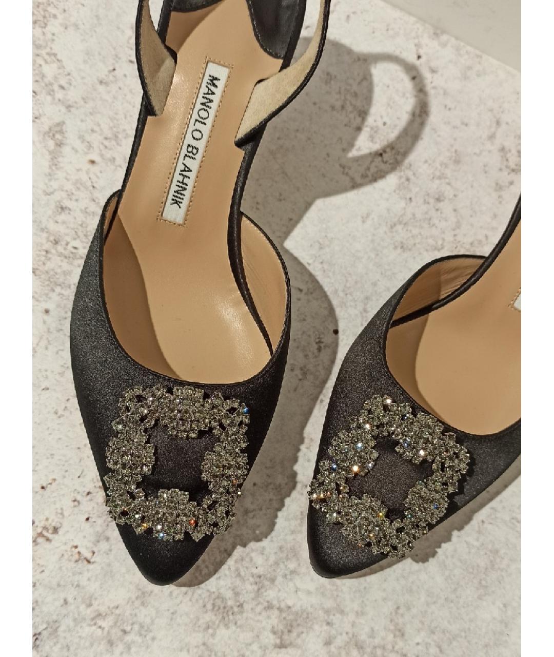 MANOLO BLAHNIK Черные туфли, фото 7