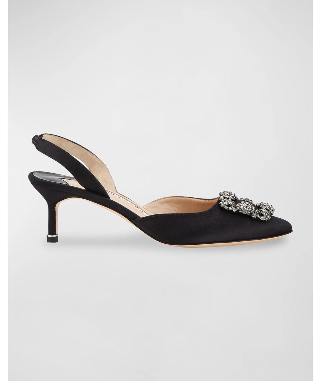 MANOLO BLAHNIK Черные туфли, фото 8