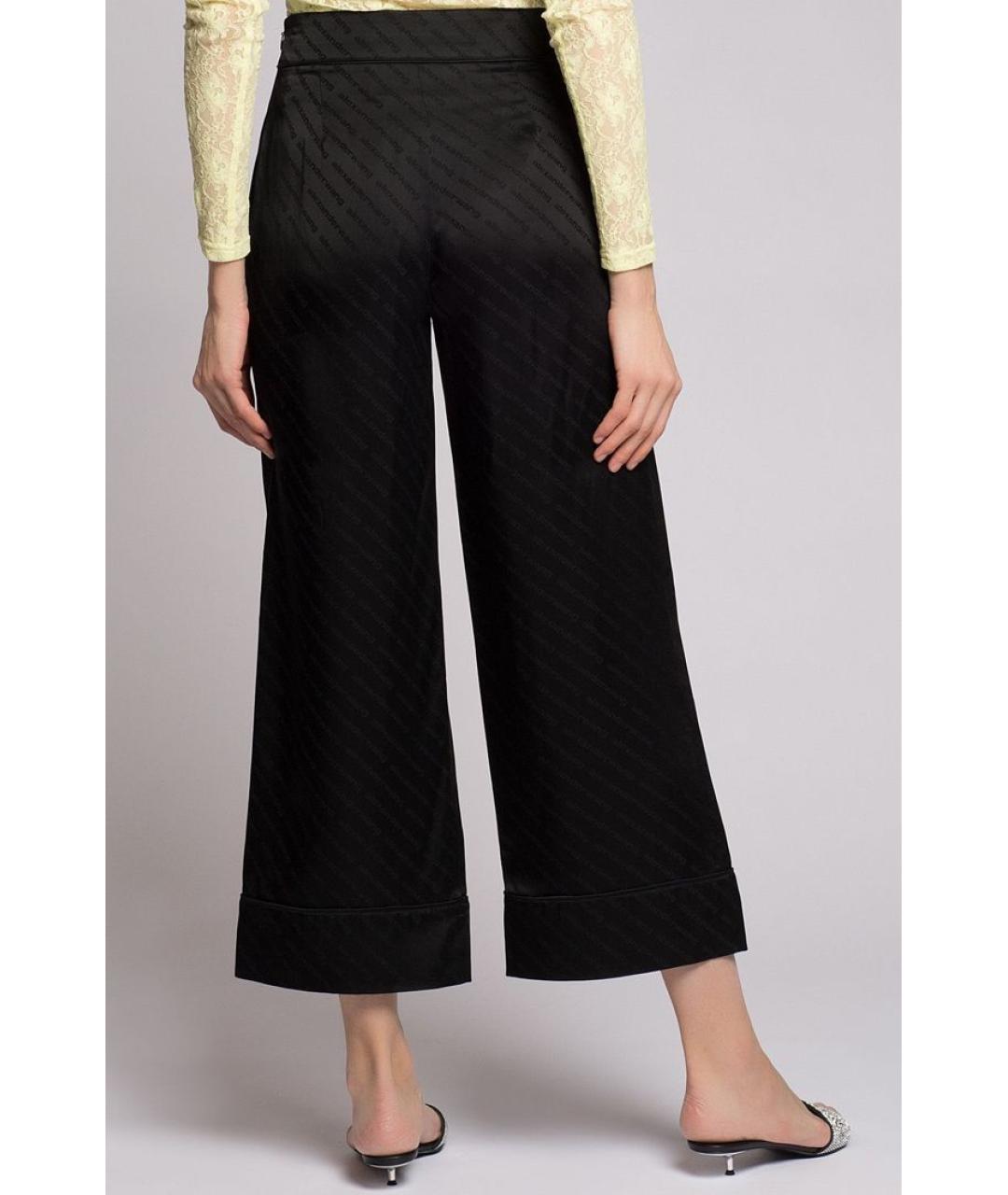 ALEXANDER WANG Черные прямые брюки, фото 2