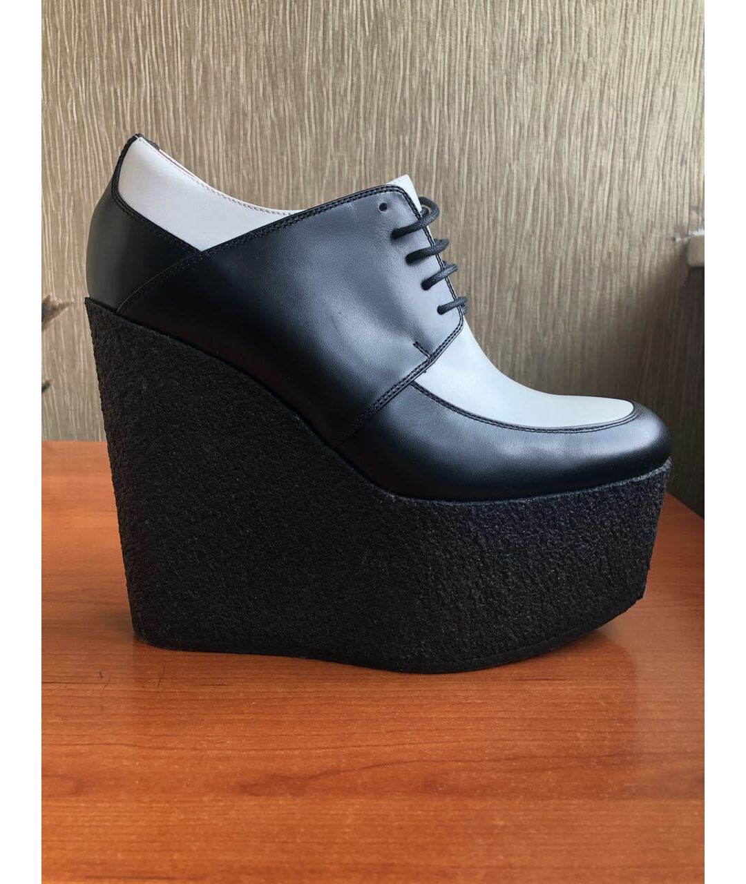 CELINE PRE-OWNED Черные кожаные туфли, фото 5