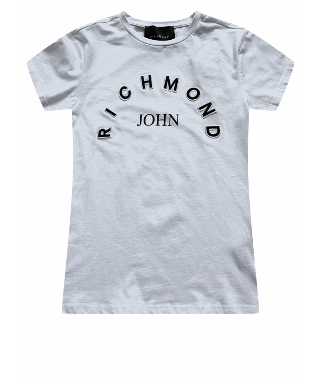 JOHN RICHMOND Белая футболка, фото 1