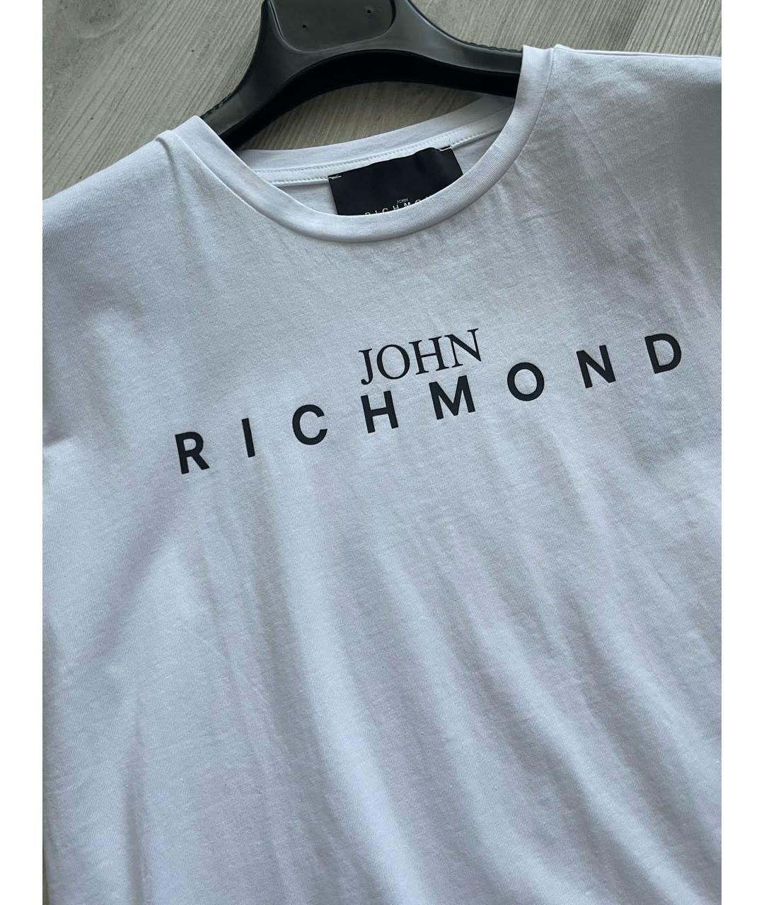 JOHN RICHMOND Белая футболка, фото 3