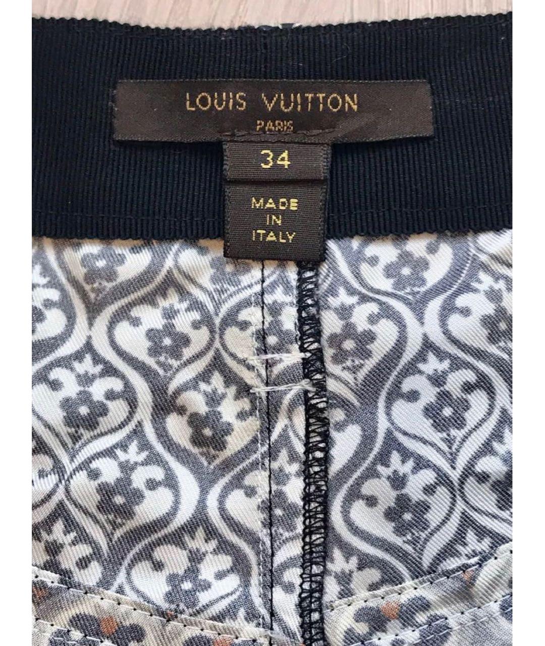 LOUIS VUITTON PRE-OWNED Мульти шелковые шорты, фото 6