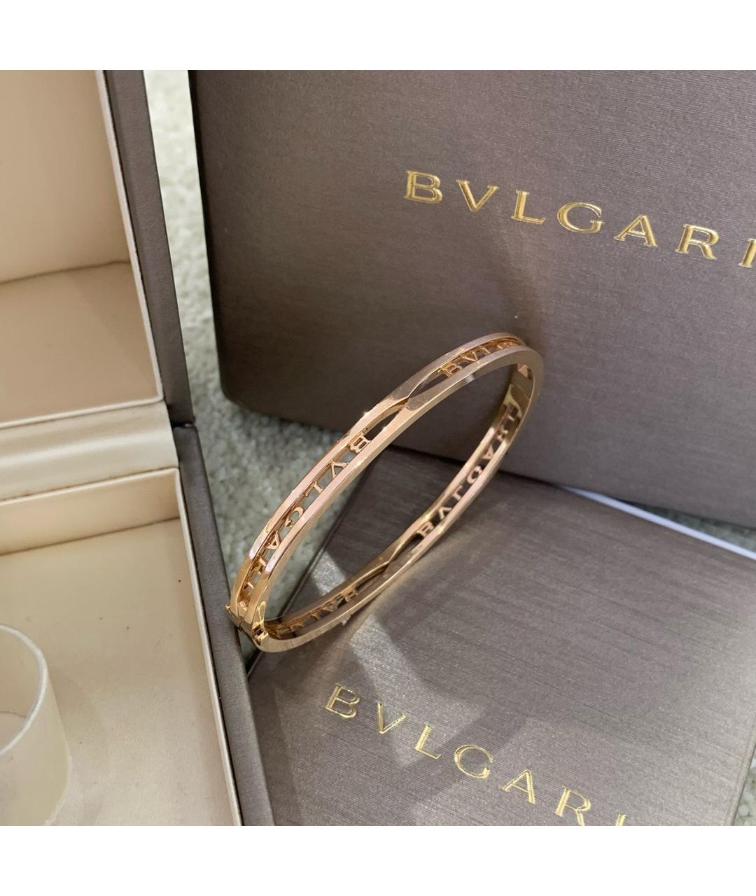 BVLGARI Золотой браслет из розового золота, фото 4