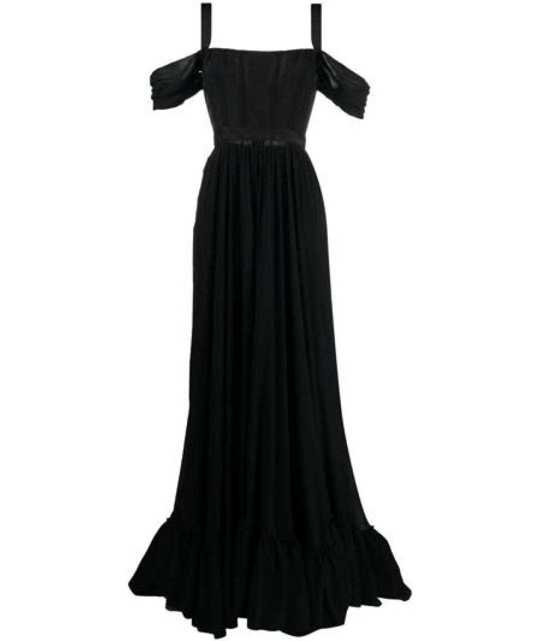 PINKO Черное вечернее платье, фото 1
