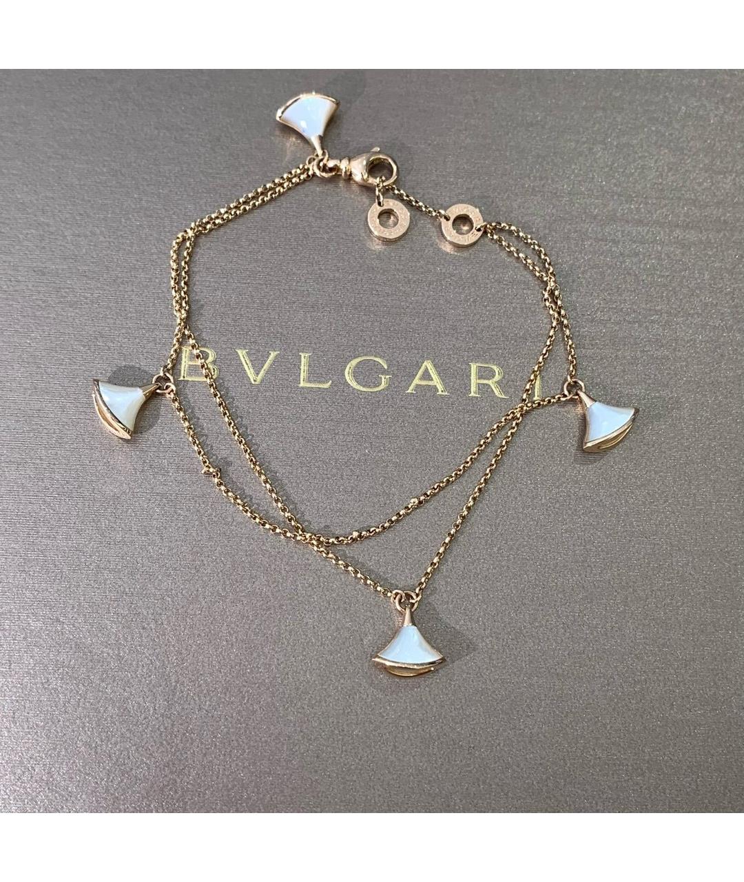 BVLGARI Золотой браслет из розового золота, фото 2