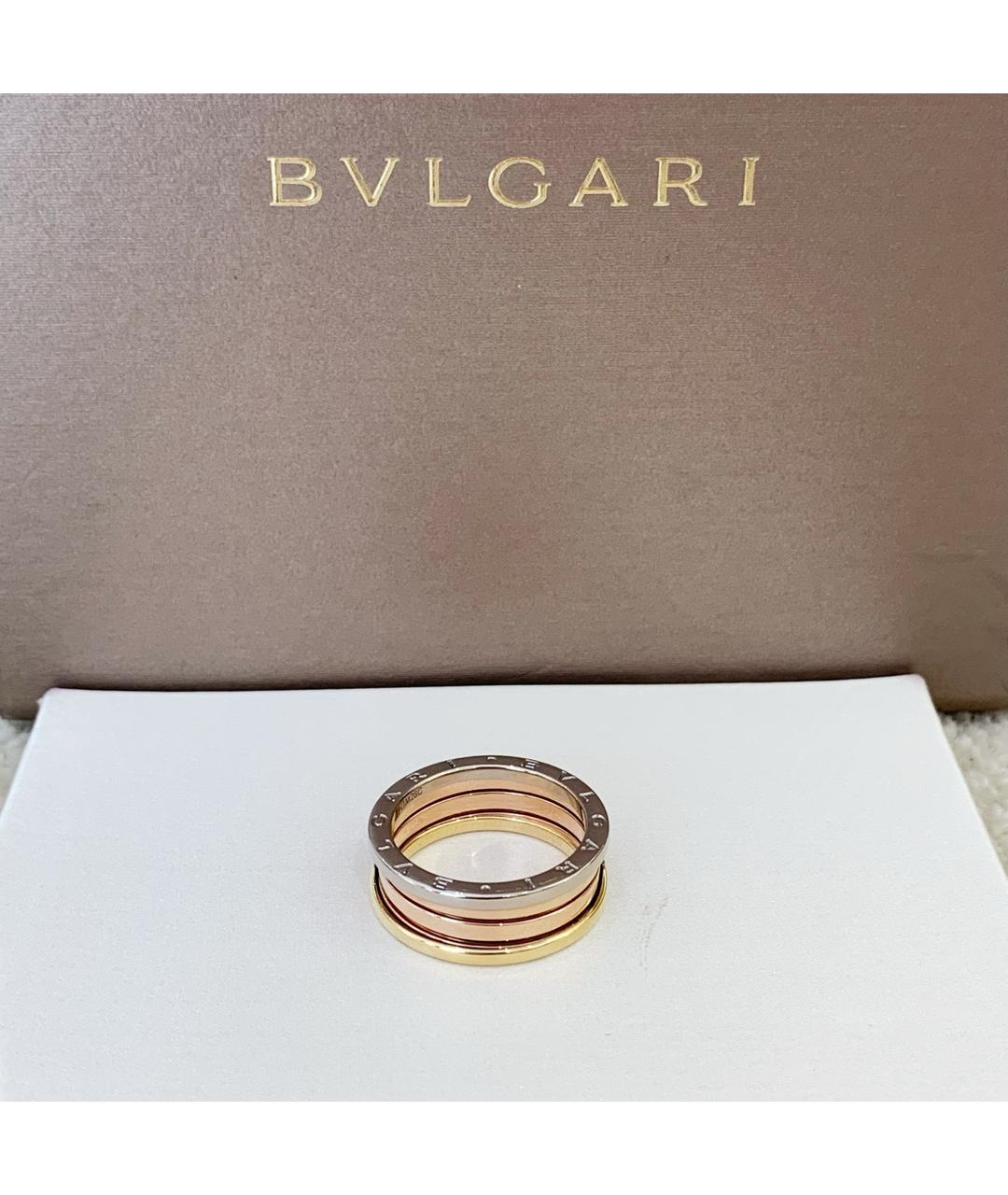 BVLGARI Золотое кольцо из белого золота, фото 5