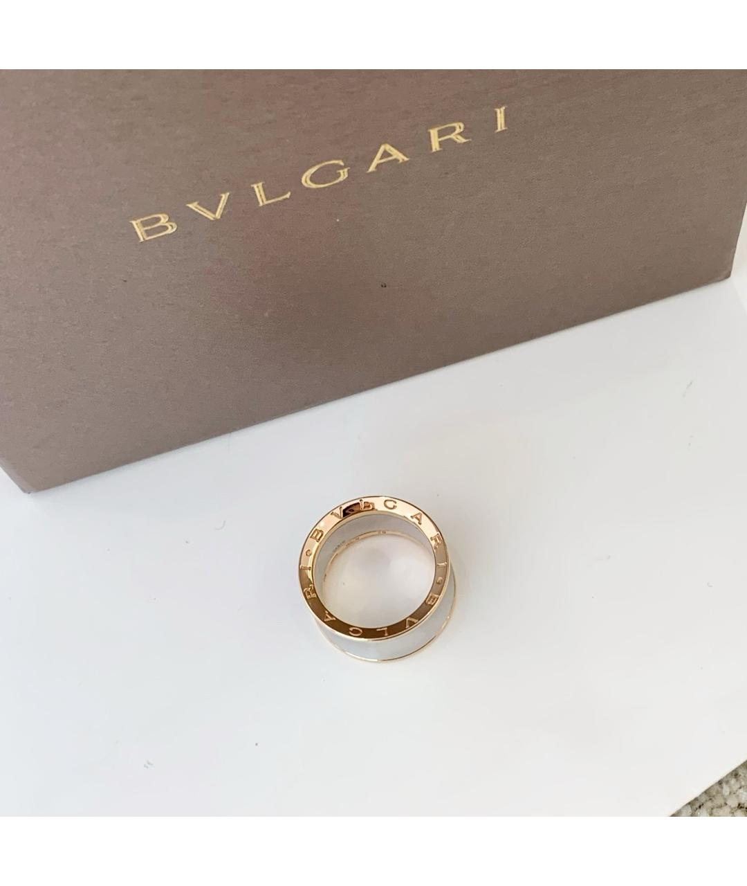 BVLGARI Золотое кольцо из розового золота, фото 5