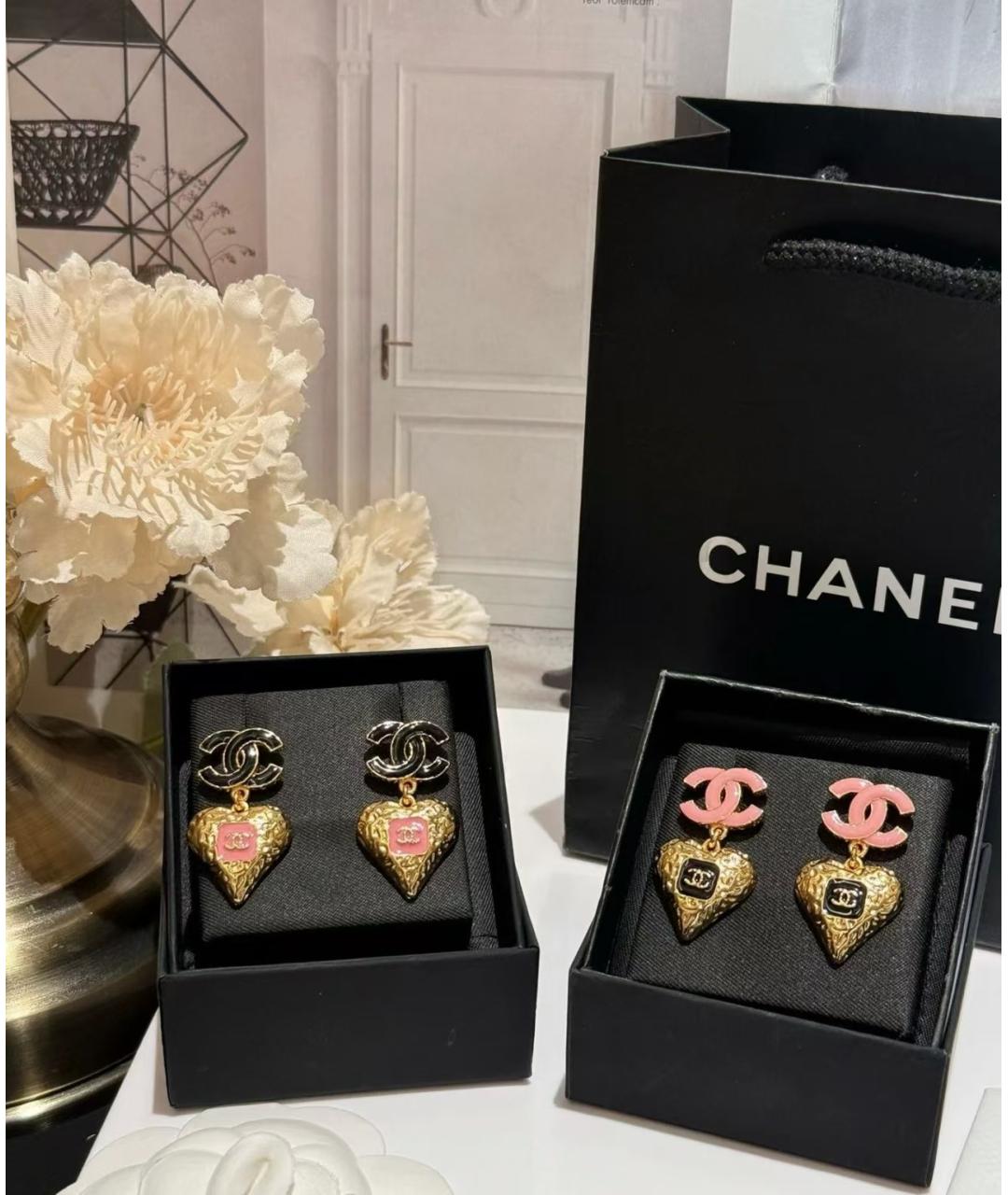 CHANEL PRE-OWNED Розовые серьги, фото 9
