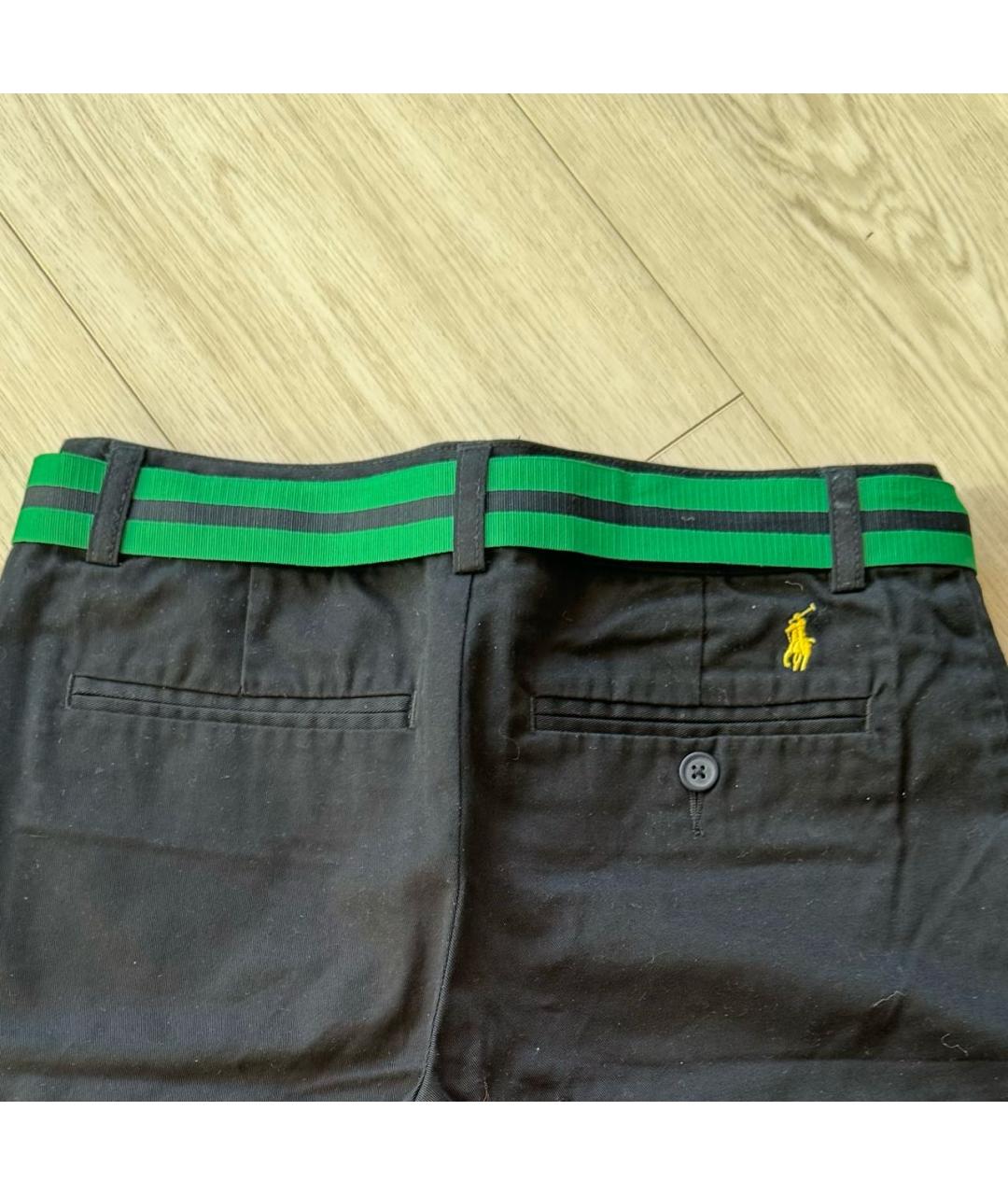 POLO RALPH LAUREN Синие хлопковые брюки и шорты, фото 4