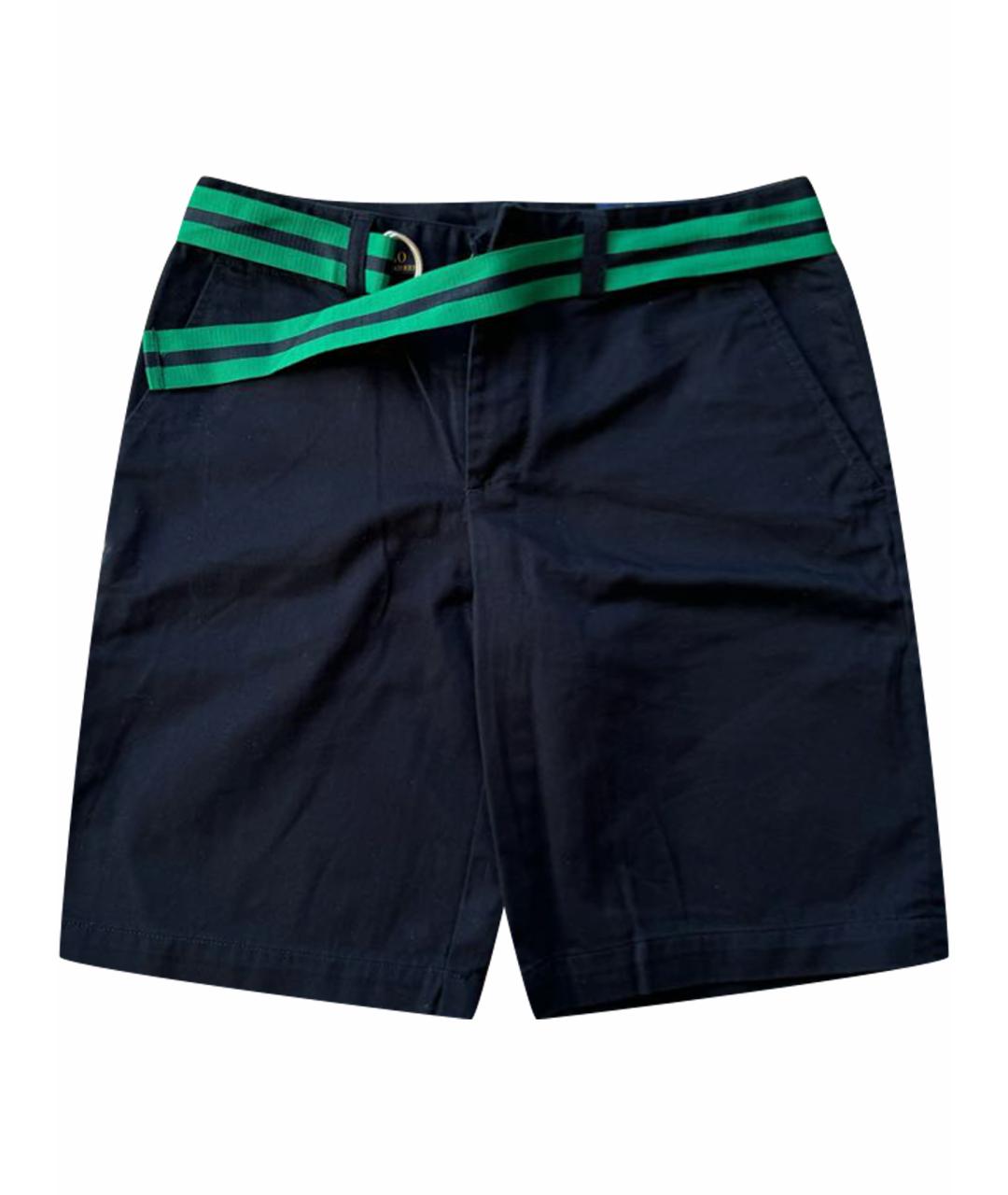POLO RALPH LAUREN Синие хлопковые брюки и шорты, фото 1