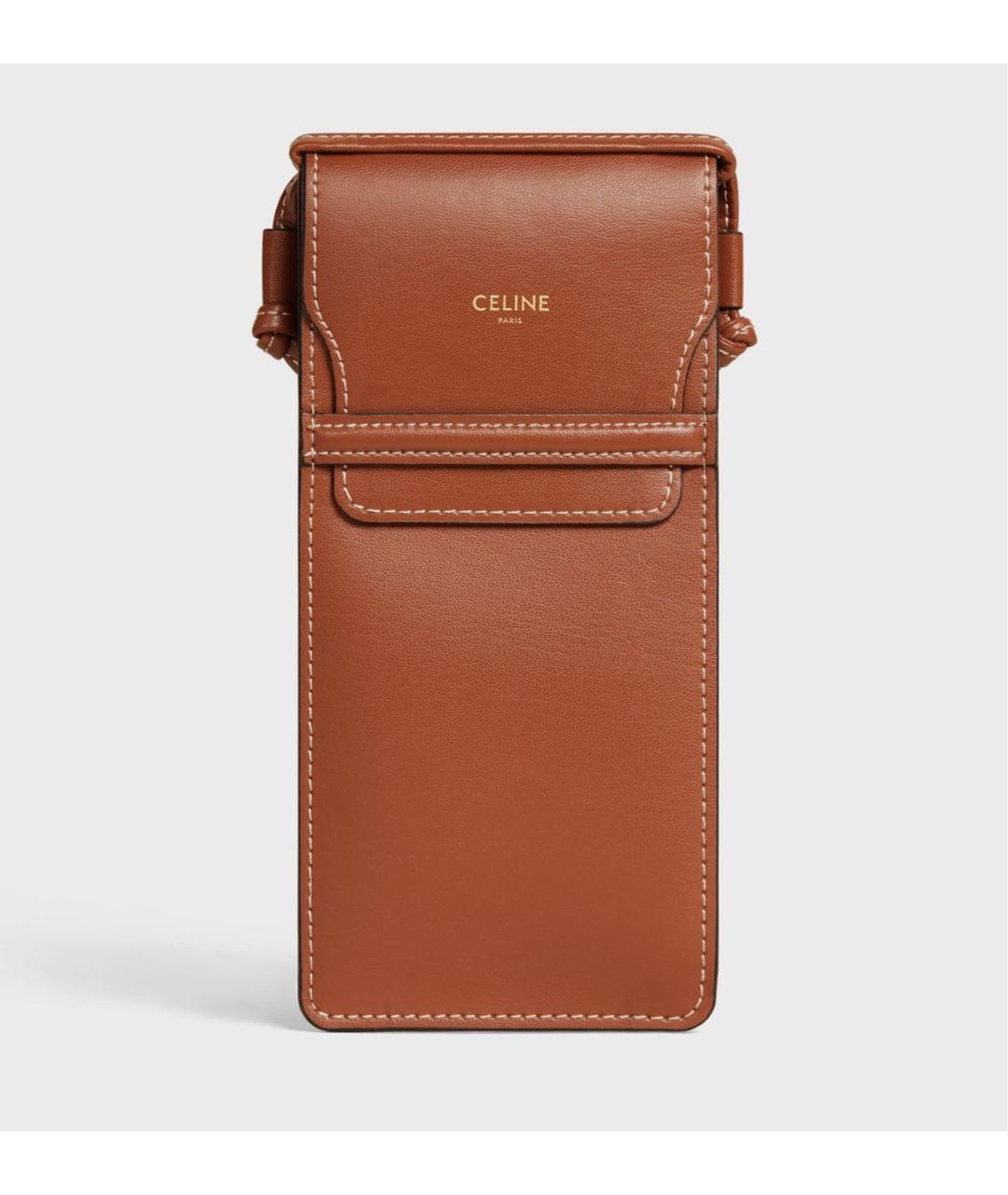 CELINE PRE-OWNED Зеленые металлические солнцезащитные очки, фото 5