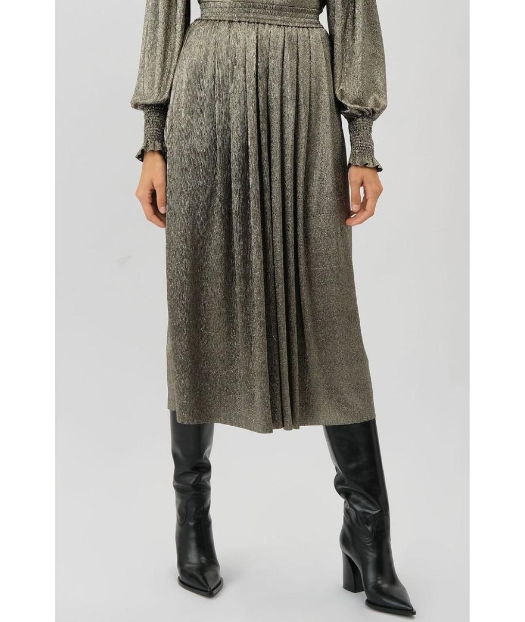 ISABEL MARANT ETOILE Золотые кюлоты, фото 3