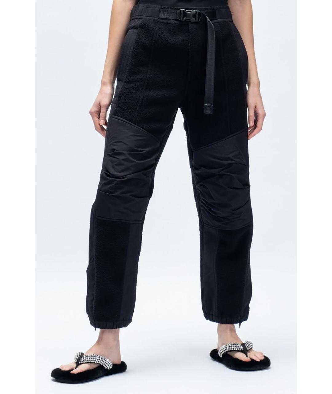 ALEXANDER WANG Черные прямые брюки, фото 3