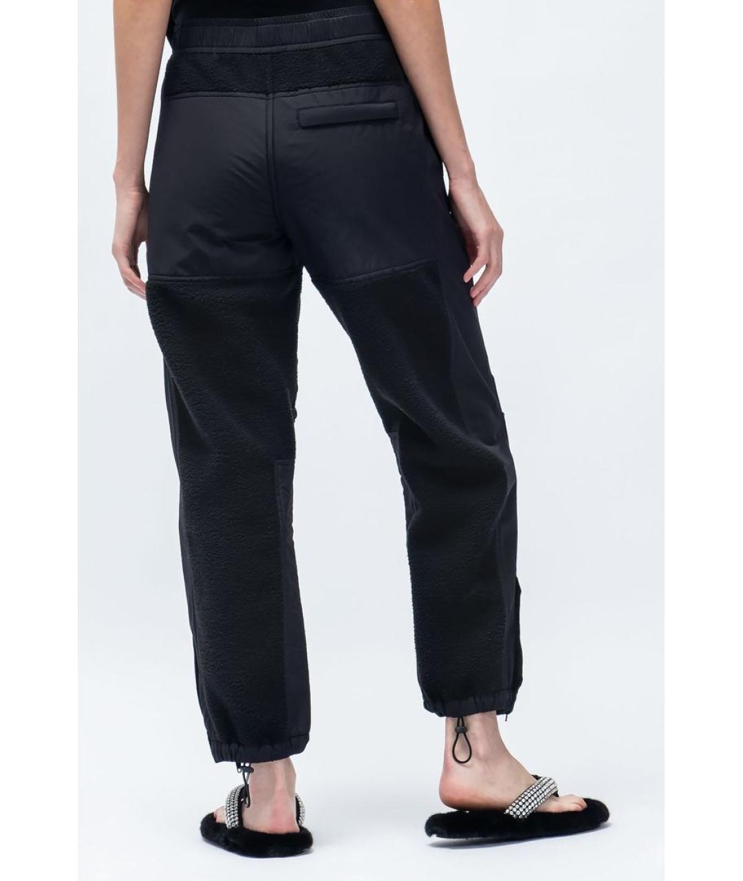 ALEXANDER WANG Черные прямые брюки, фото 4