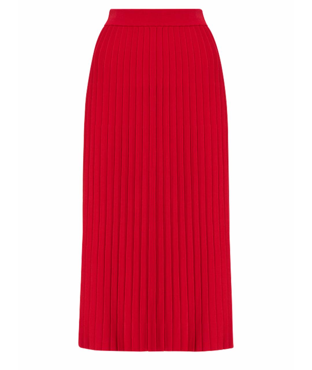 BALENCIAGA Красная юбка миди, фото 1