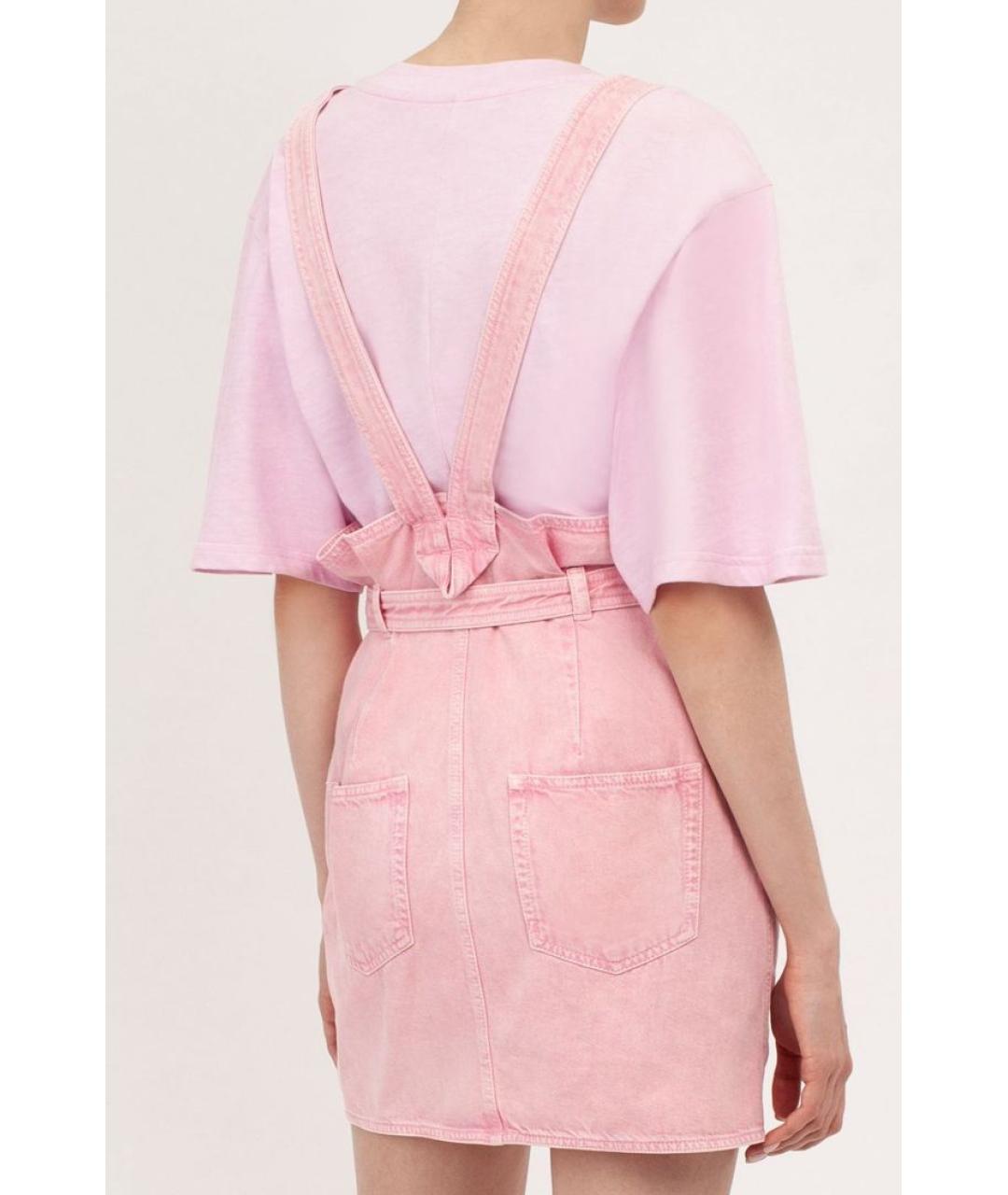 ISABEL MARANT Розовая юбка мини, фото 4