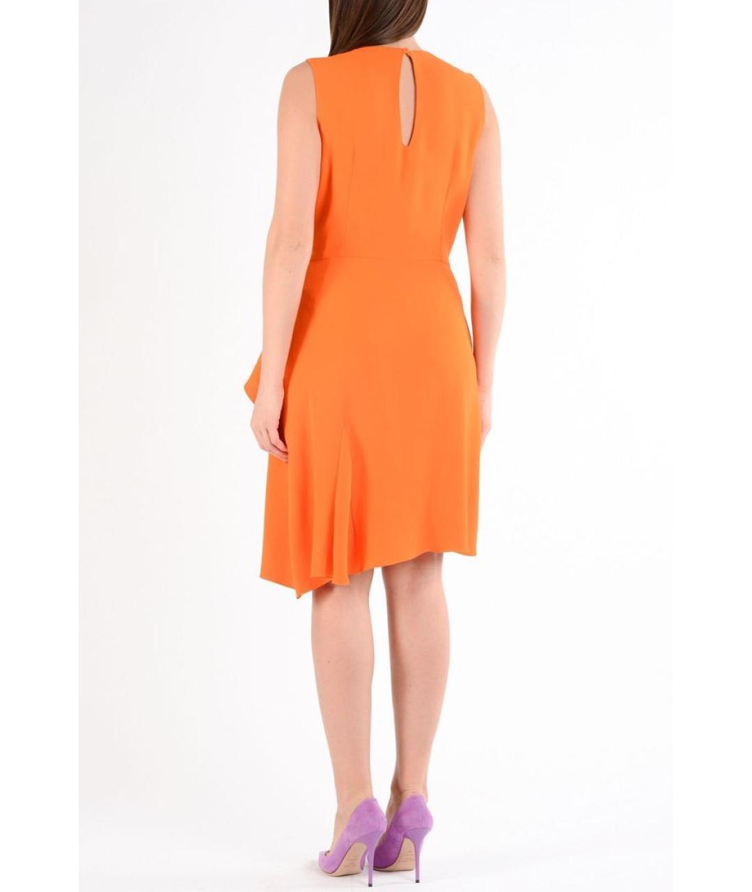 CHRISTIAN DIOR Оранжевое платье, фото 4
