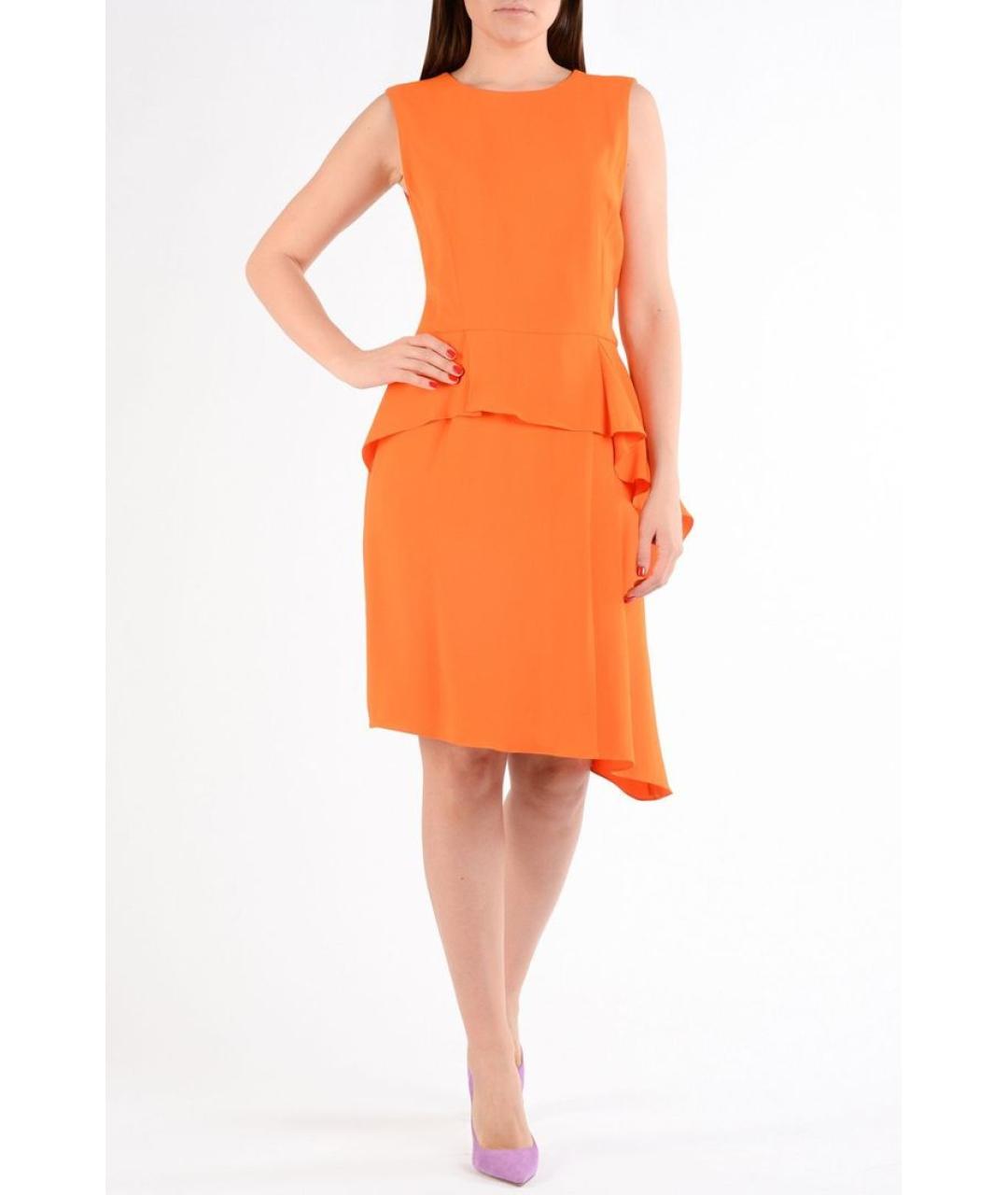 CHRISTIAN DIOR Оранжевое платье, фото 2