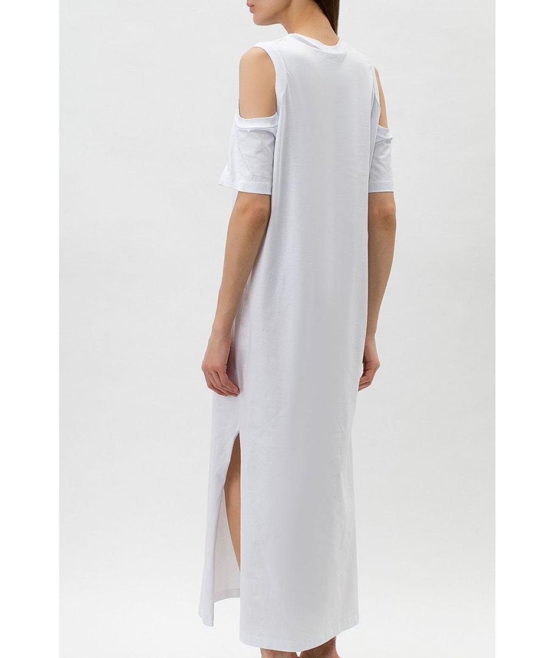 MSGM Белое повседневное платье, фото 4