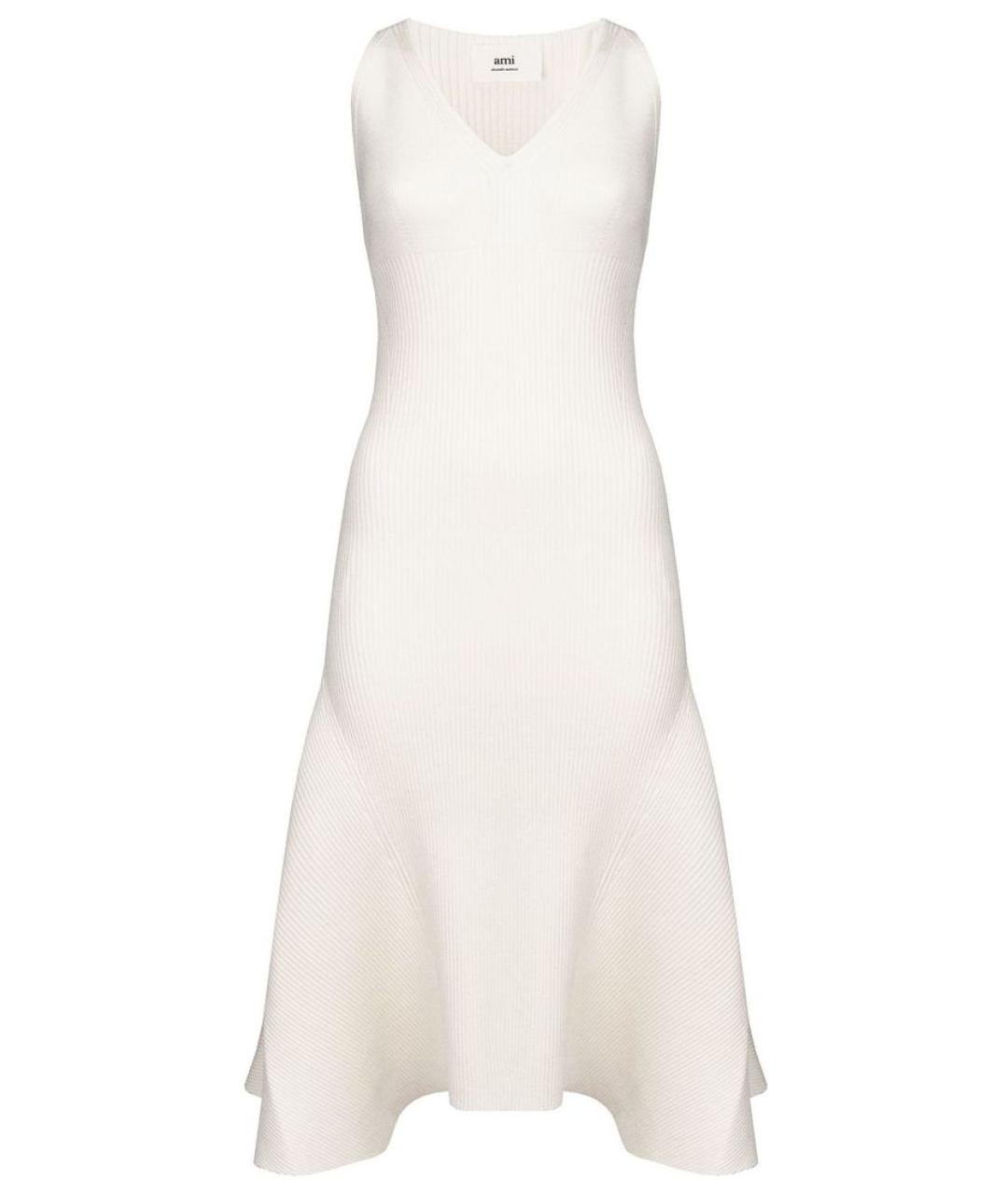 AMI Белое повседневное платье, фото 1