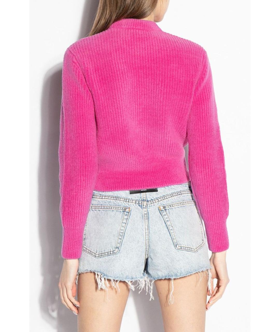 ALEXANDER WANG Розовый джемпер / свитер, фото 4