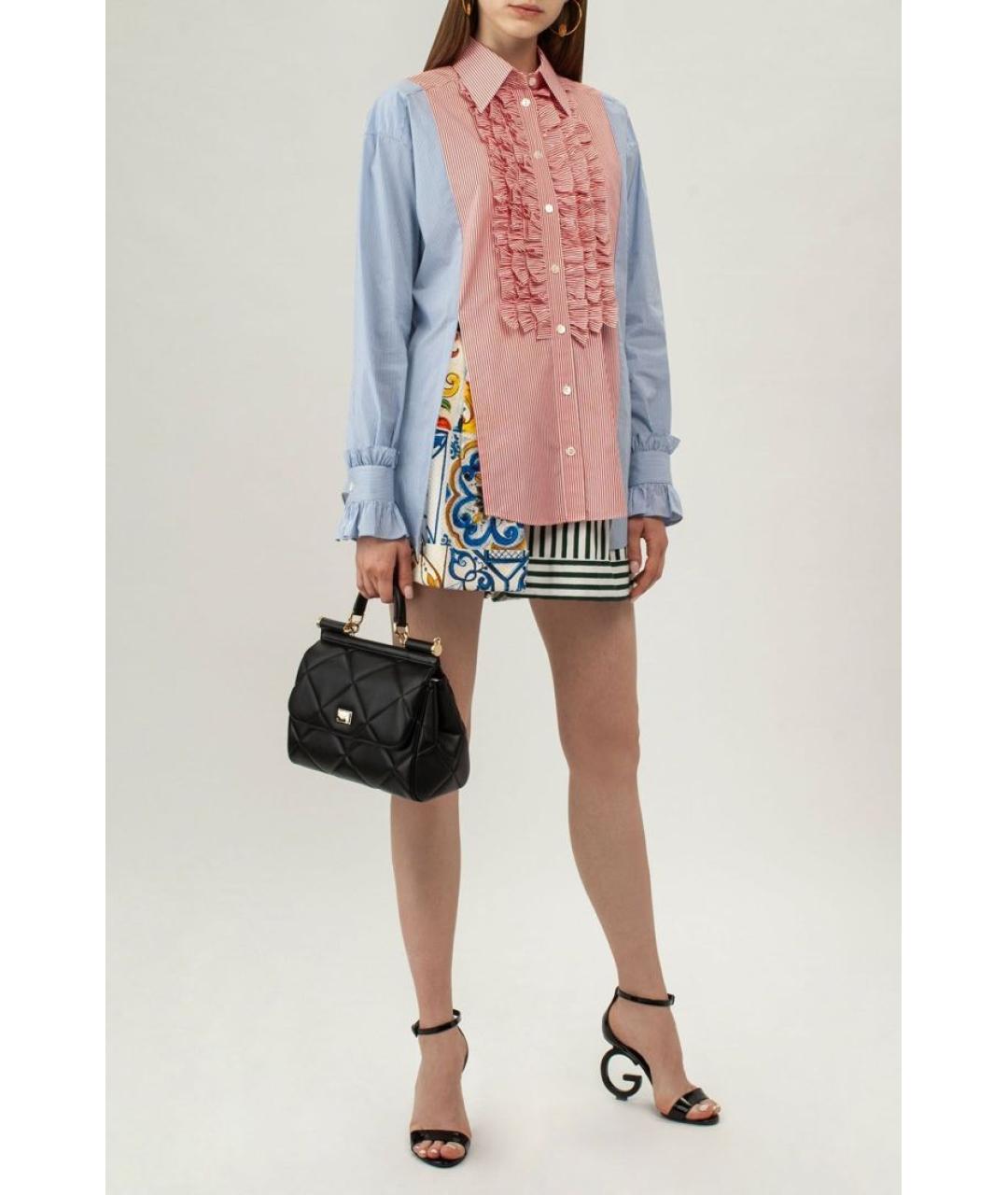 DOLCE&GABBANA Мульти рубашка, фото 3