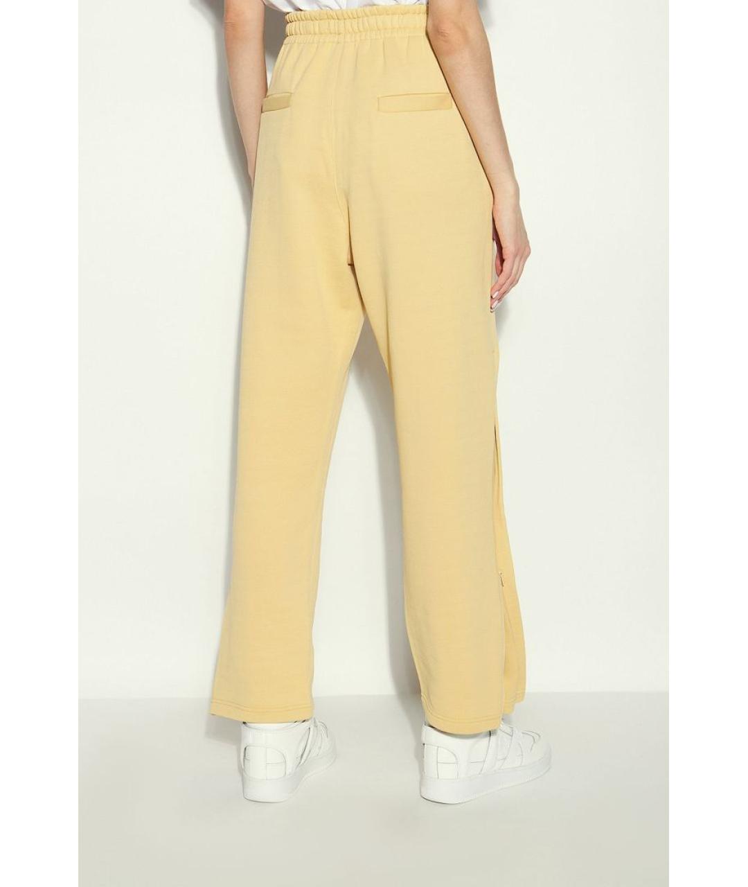 ISABEL MARANT Желтые прямые брюки, фото 4