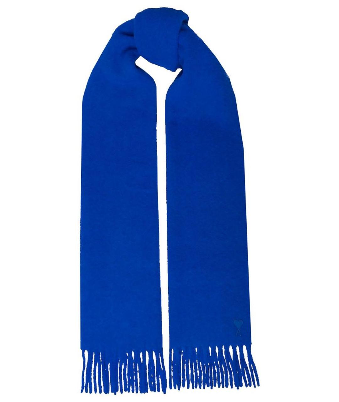 AMI Синий шарф, фото 1