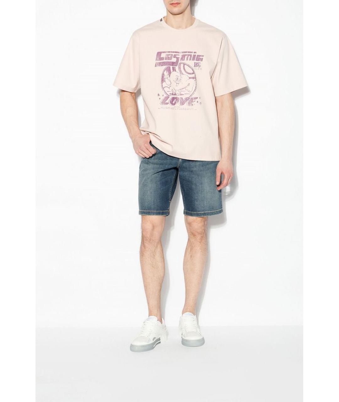 DOLCE&GABBANA Бежевая футболка, фото 2