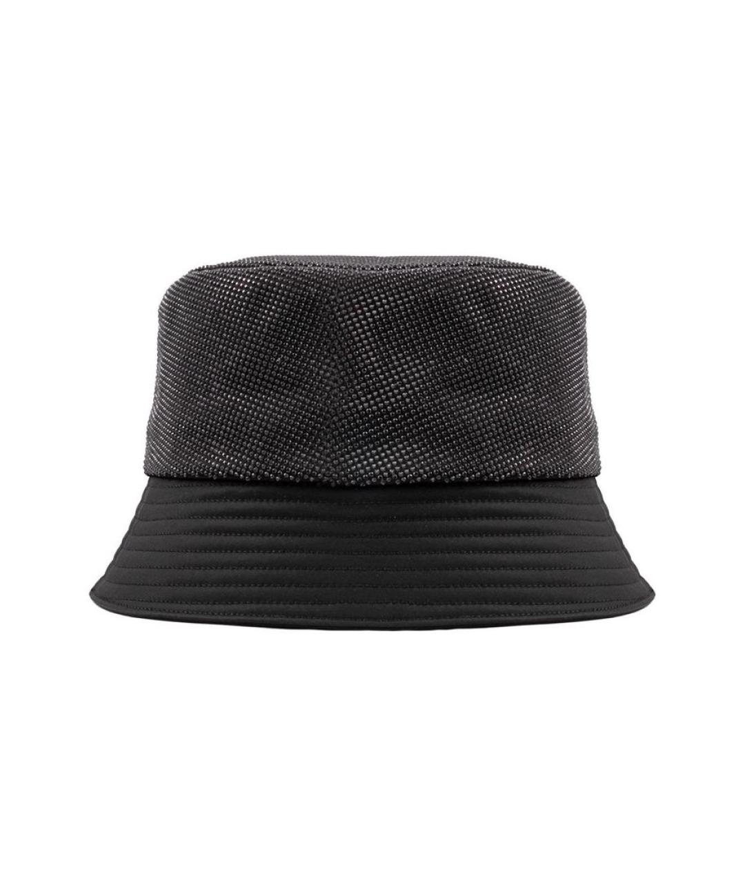 PRADA Черная хлопковая шляпа, фото 2