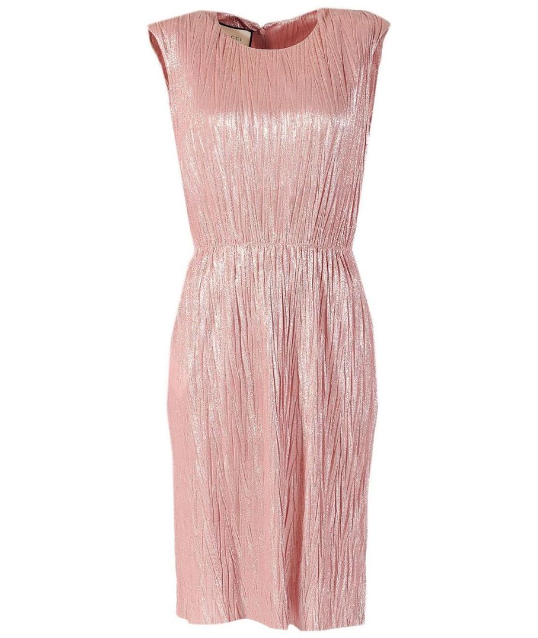 GUCCI Розовое коктейльное платье, фото 1