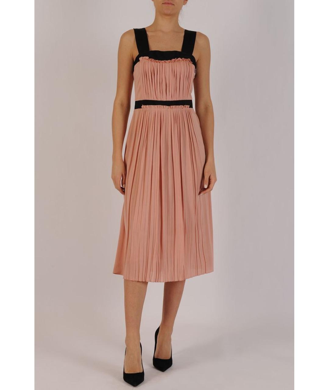 GUCCI Мульти вискозное вечернее платье, фото 2