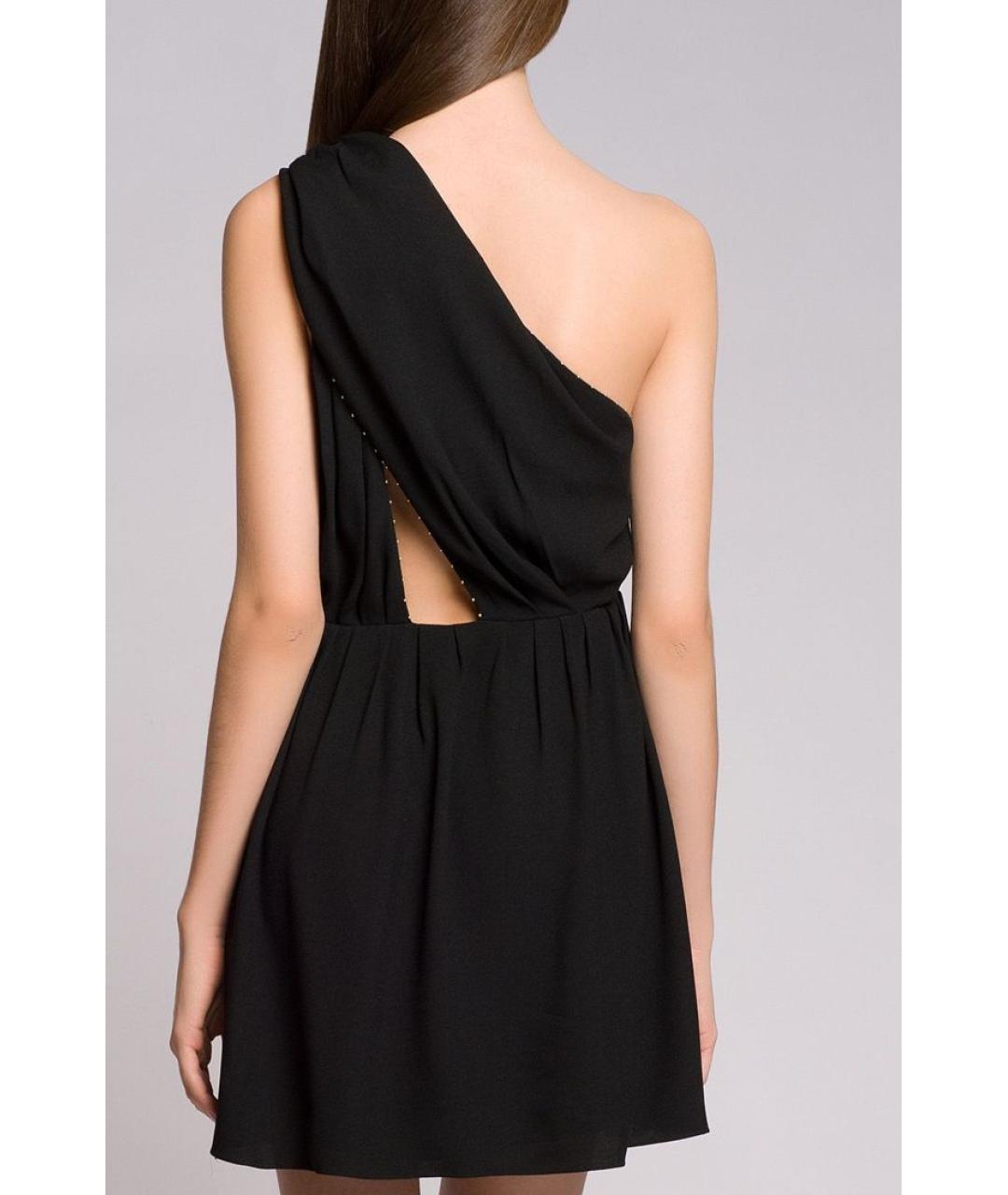 SAINT LAURENT Черное коктейльное платье, фото 4