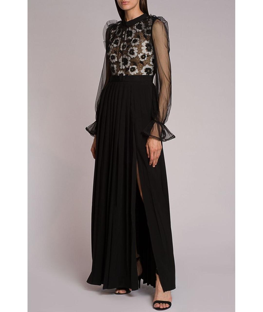 SELF-PORTRAIT Черное вечернее платье, фото 2