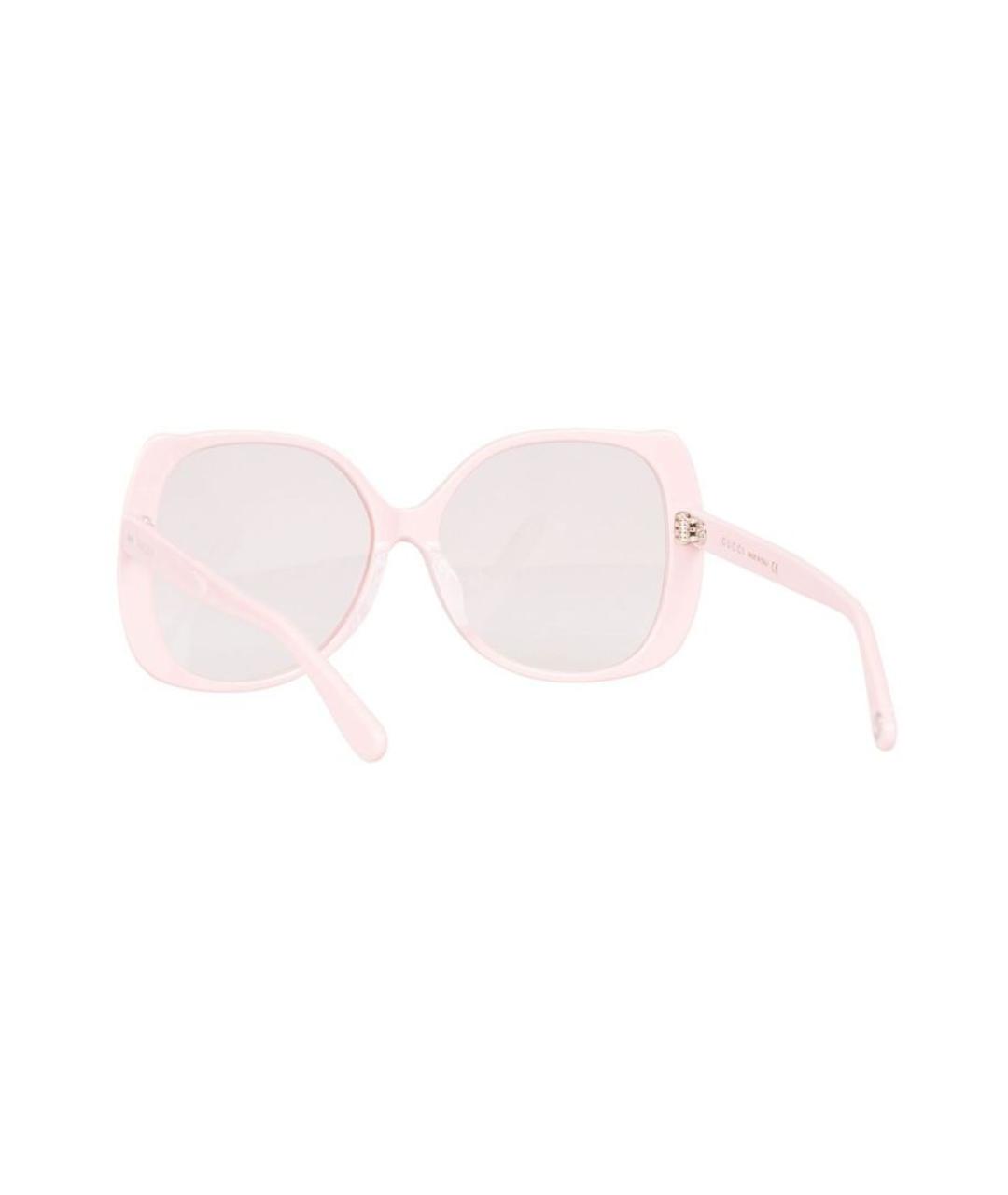 GUCCI Розовые солнцезащитные очки, фото 3