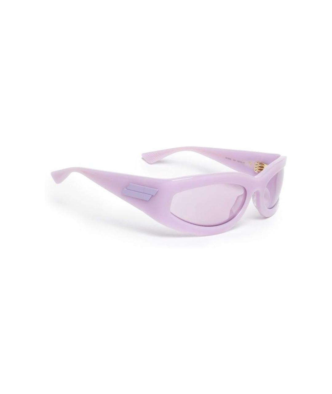 BOTTEGA VENETA Фиолетовые солнцезащитные очки, фото 2
